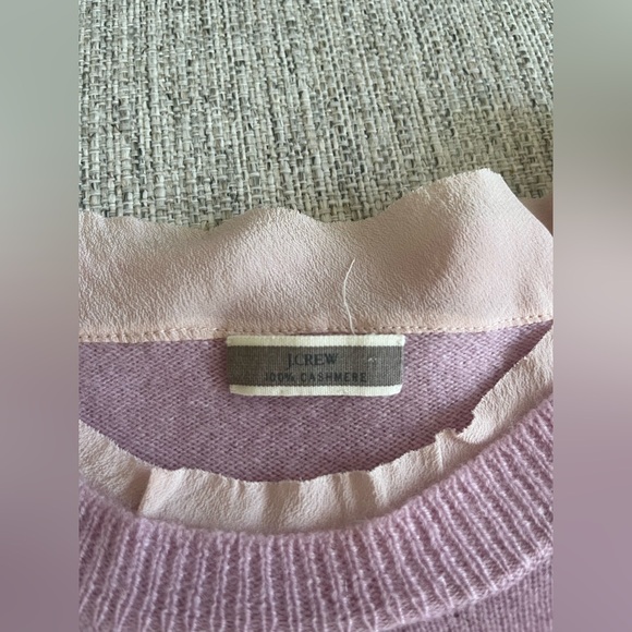 JCrew Italian cashmere sweater, size S, flaw - Picture 3 of 5